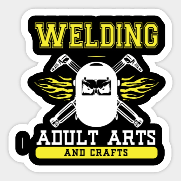 Welding: Adults Arts and Crafts Sticker by Jifty